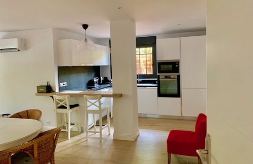 Pyla-sur-Mer Apartamento | Appt No. 3 en villa. Jardín, 2 dormitorios, capacidad para 6 a 250 metros de la playa.