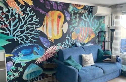 Port Leucate Apartamento | Appt T1 bis, terrasse face mer, rénové, climatisé