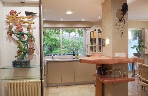 Batignolles Apartamento | Appt + Terrasse sur Jardin 4 Personnes Face Métro et Parc Luther King