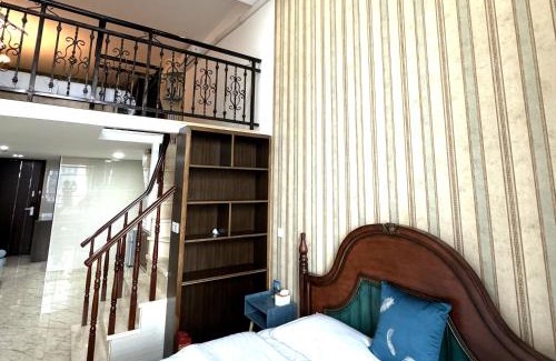 Panyu Apartamento | April Fair Duplex Apartment Guagnzhou South Railway Station Min Jie Branch
