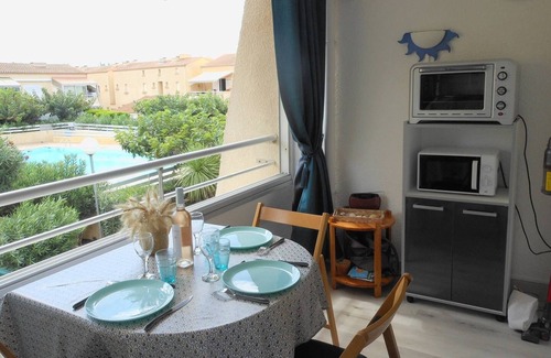 Marseillan Plage Apartamento | APT 2 ROOMS 21M2 + TERRACE 7M2 REF 4035