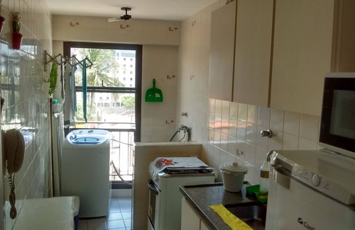 Ipiranga Apartamento | Apto Martim de Sá - Frente a la playa (pie en la arena) - Vista al mar