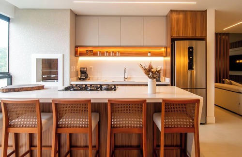 Itajai Apartamento | Apt moderno a uma quadra da Praia Brava VT4055
