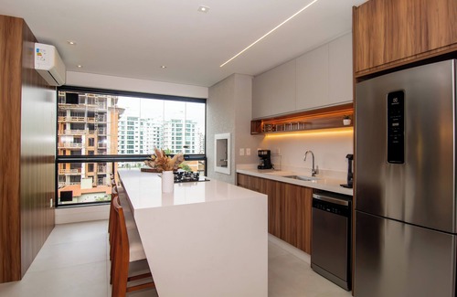 Itajai Apartamento | Apt moderno a uma quadra da Praia Brava VT4055