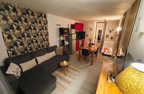 La Mongie Apartamento | Apt T2, 34m2, pied de piste, 4 à 6 pers, 1 chambre, parking privé sousterrain