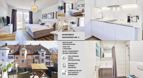 Bayreuth Apartamento | Apt Wahnfried No2 - sehr zentrales, ruhiges Cityapartment mit Balkon, Küche, Duschbad & Parkplatz