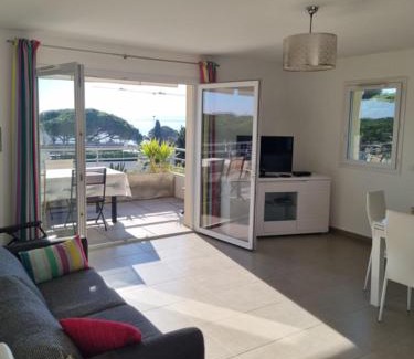 La Nartelle Apartamento | Apt With Pool Magnificent Sea View 80m To Beach