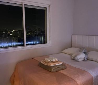 Bras Apartamento | Apto aconchegante no último andar, condo com infra