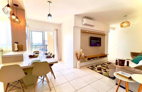 Picarras Apartamento | Apto Bal Picarras 150M PRAIA com PISICNA, sacada com CHURRASQUEIRA privativa, AR CONDICIONADO Wi Fi, PORTARIA 24h, PLAYGROUND INFANTIL, QUADRA DE ESPORTES vaga privativa de GARAGEM