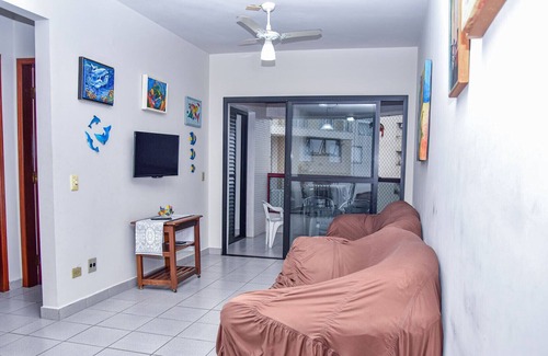 Vila Alzira Apartamento | Apto c piscina e acesso exclusivo à praia, Guarujá