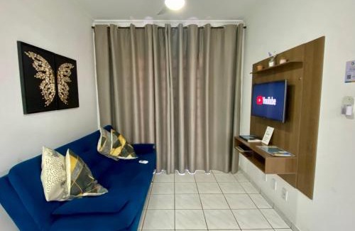 Dourados Apartamento | Apto charmoso no Parque dos IPES 2 Quartos casal ArCond WiFi 400M Home Office Garagem em Dourados