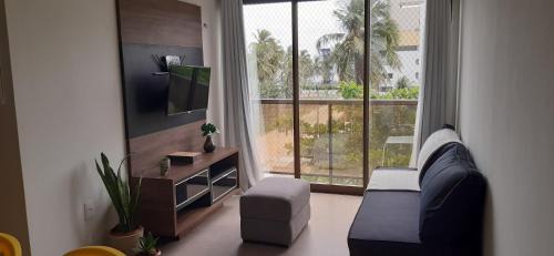 Intermares Apartamento | Apto climatizado à beira-mar c/piscina-Intermares