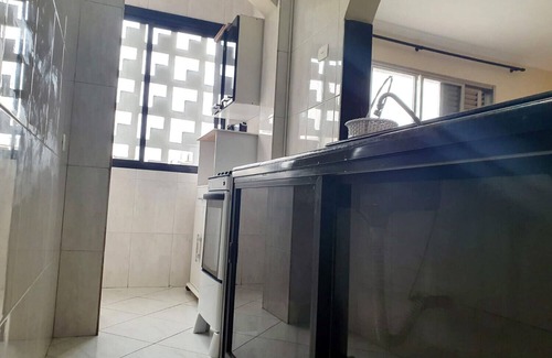 Embare Apartamento | Apto confortável na orla da praia em Santos