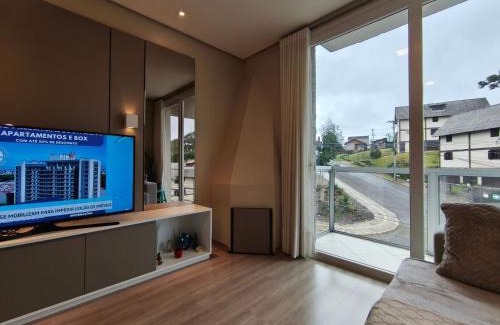 C A I C Apartamento | Apto com 2 Suítes com muito conforto em Gramado!