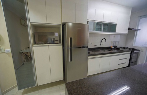 Jardim Tejereba Apartamento | Apto completo com wi-fi, ar-cond a 200m da praia