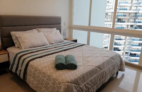 Pozos Colorados Apartamento | Apto con servicio de playa, terraza con vista 360