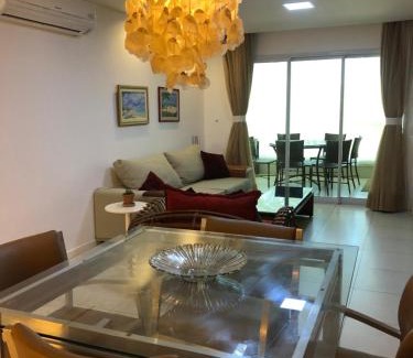 Loteamento Parque das Fontes Apartamento | Apto de luxo no Golfville Ideal para família e home office Prox do Beach Park