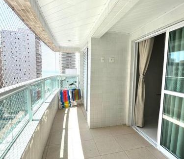 Aviacao Apartamento | Apto em Praia Grande, Aviação, 150 m da Praia!