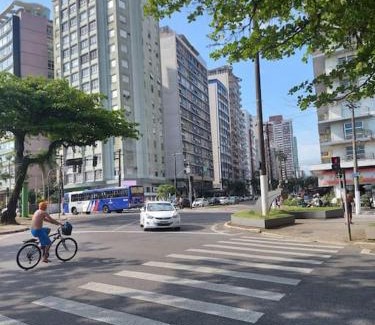 Boqueirao Apartamento | Apto em Santos a uma quadra da praia do Boqueirão
