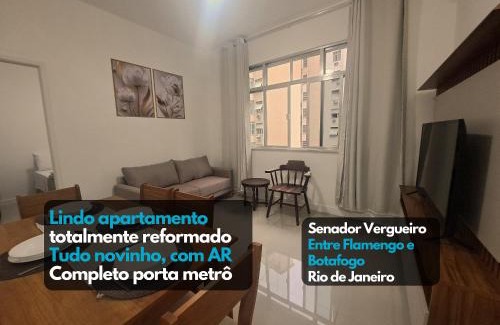 Flamengo Apartamento | Apto Moderno Tudo Novinho Ar-Condicionado Aterro do Flamengo - Botafogo