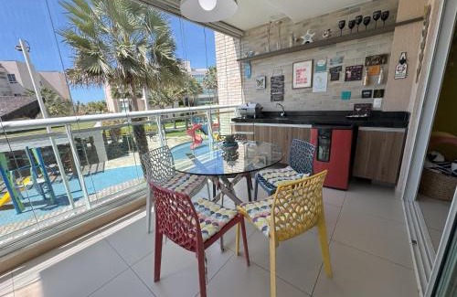 Aquiraz Apartamento | Apto nascente completo no Riviera Beach Place l 3 suítes