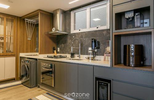 Campeche Norte Apartamento | Apto no cond Thai Beach Home Spa frente mar TBS106