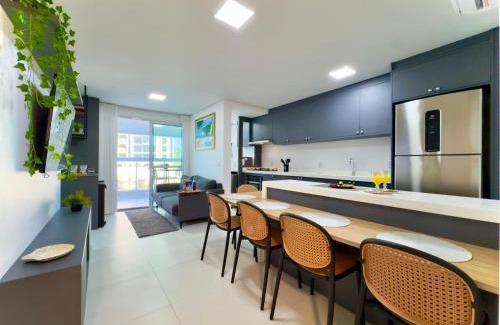 Itacolomi Apartamento | Apto Pé na Areia Condomínio Resort Completo com Piscina borda Infinita, Beach Tennis, Academia, Sala de Jogos, Brinquedoteca, Playground e Portaria 24H 2 Quartos com Ar-Condicionado, Churrasqueira Privativa Reserve Agora e Viva essa Experiência