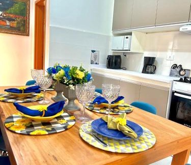 Pereque-Mirim Apartamento | Apto TOP em Ubatuba! Novo, todo equipado e 330m da praia
