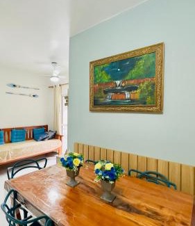 Pereque-Mirim Apartamento | Apto TOP em Ubatuba! Novo, todo equipado e 330m da praia