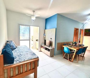 Pereque-Mirim Apartamento | Apto TOP em Ubatuba! Novo, todo equipado e 330m da praia