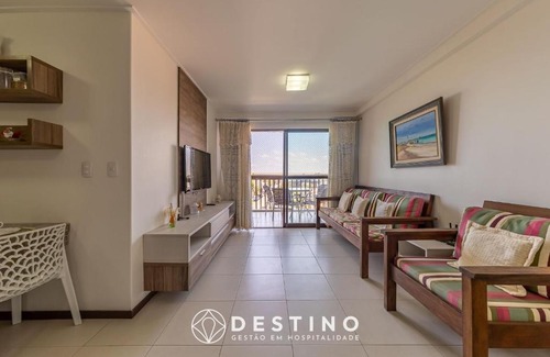 Barra de Sao Miguel Apartamento | Apto Vista/Beira-Mar, Pé na Areia - Destino BSM 214