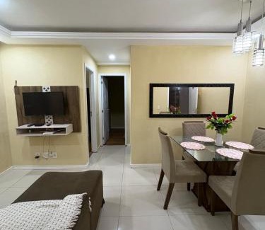 Olho D'agua Apartamento | Apto Vista Mar com Elevador a 1km da Praia