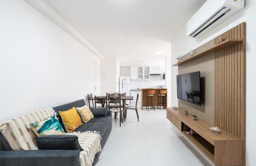 Nossa Senhora da Paz Apartamento | Aptos com 2 Quartos Piscina Churrasqueira Wi-Fi Ar Condicionado Vaga de Garagem a 500m Praia Ideal para Famílias ou Amigos Reserve Agora
