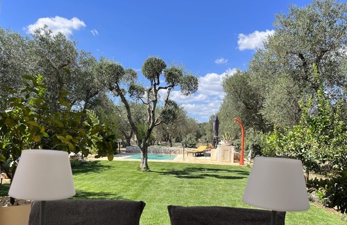 Latiano Casa | Casa de campo de Apulia (Lamia) en el olivar con piscina privada, mascotas bajo petición