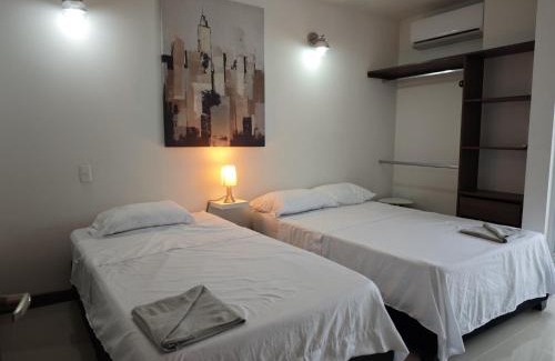 Villeta Apartamento | AquaLuxe Apto, Aire-Acondicionado, balcon, cocina - hasta 7 Personas