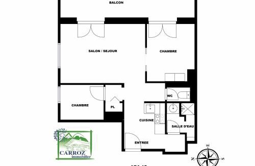 Les Carroz-d'Araches Apartamento | ARA15 Appartement 6 Pers centre station Carroz