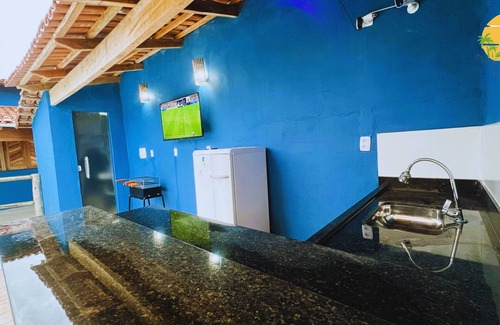 Corumbau Casa | Arara Azul - Área Gourmet Piscina, 5 min Playa, AC