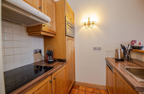 Arc-1950 Apartamento | Arc 1950, Hameau du Glacier, Top floor, 65m2, Fireplace, South-facing balcony, Swimming pool
