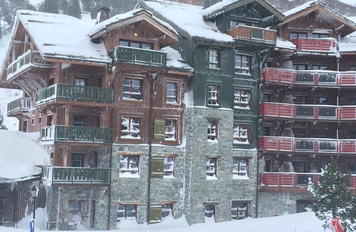 Arc-1950 Apartamento | Arc 1950, 42m2, 1BR, domina el "jardin de neige"; la escuela de esquí para niños más joven