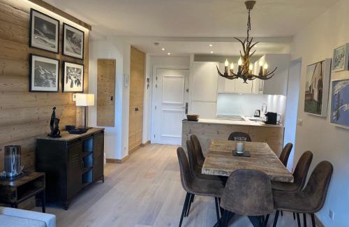 Arc-1950 Apartamento | Arc 1950 Ski in Ski out and Spa- Newly refurbished 153 Sources De Marie- 2 bedroom , 2 bathroom-Sleeps 4-6, Mont Blanc view from every window, Free WiFi