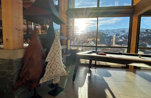 Allos Chalet De Esquí | Architect-designed chalet, panoramic view & Nordic bath - Allos (04260) - 1700m