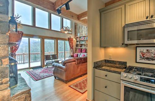 Franconia Casa | Architect-Designed Franconia Home Hot Tub and Views