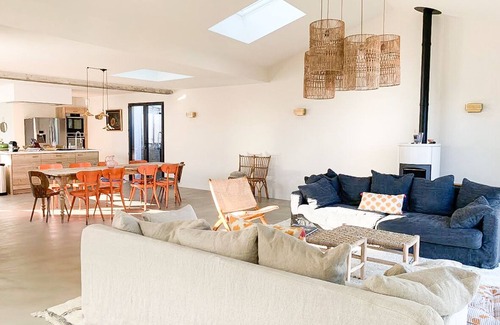 Dolus-d'Oleron Casa | Casa del arquitecto Terraza y patio, centro de la ciudad, tiendas tranquilas y playas.