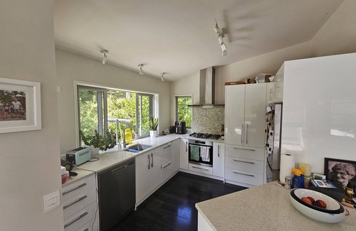 Lower Hutt Casa | Architectural seated in the bush, with a stream connects you to Papatuanku.