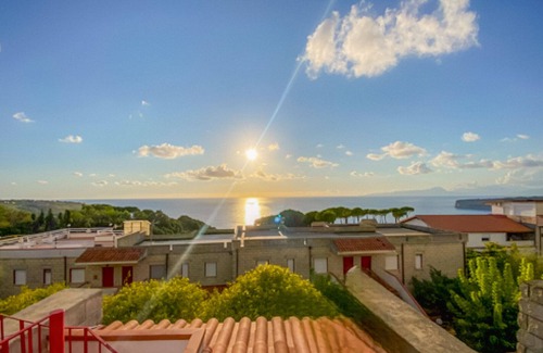 San Nicola Arcella Apartamento | Arcomagno Sea View Flat with sunroof