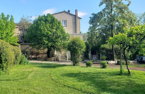 Saint-Paul-le-Jeune Casa | Ardèche Sud Gite Fleur d'Acacia 6 people Swimming pool 11m*5 Land 4500m2