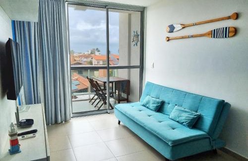 Barra Mar Apartamento | Areias do Mar ! Confortável e com Ar na Sala A315
