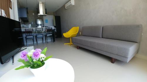Barra Mar Apartamento | Areias do Mar ! Charmoso e com Ar na Sala A318
