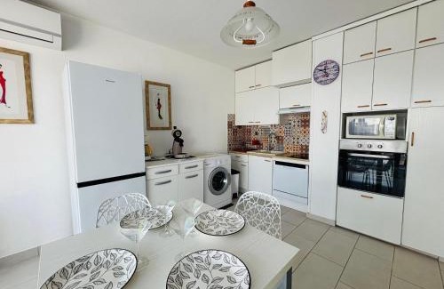 Argeles Plage Apartamento | ARGELES SUR MER - Appartement T2 en rez de jardin - Vue mer - FR-1-309-493