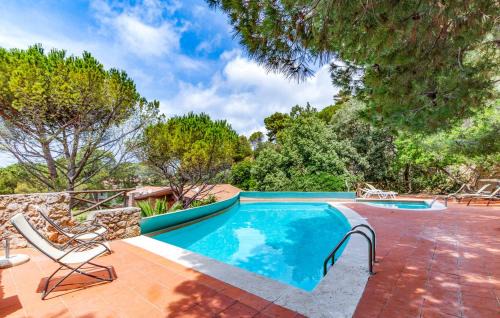 Monte Argentario Apartamento | Argentarola in Porto Santo Stefano,Pool and Sea View